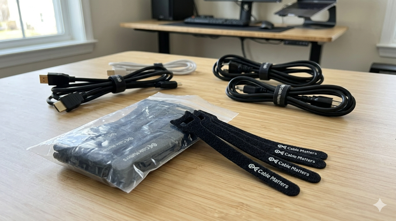 Cable Matters Velcro Cable Straps